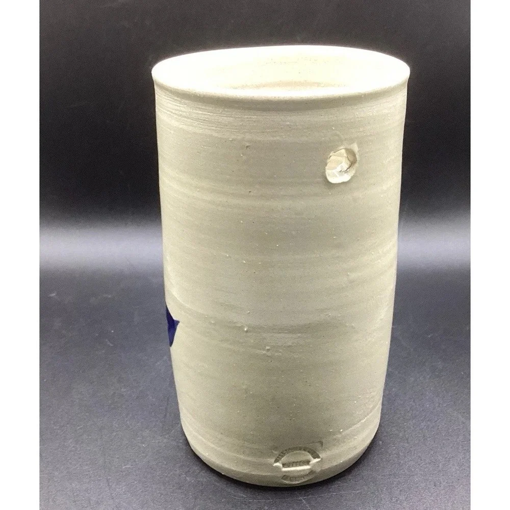 VTG 1990's Williamsburg Pottery Wall Hanging‎ Sconce Candle Holder Salt Glaze 6